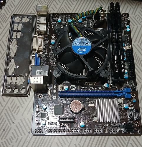 Scheda madre msi h61m p31 - scheda,