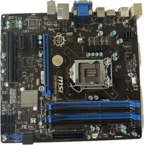Msi csm b85m - csm, ddr3