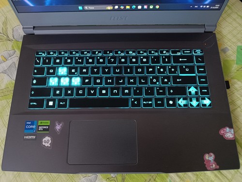 Msi thin fhd 144hz - thin, 15,6"
