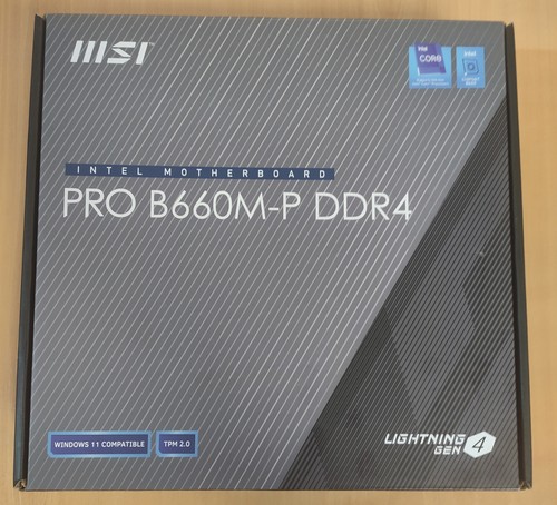 Msi pro b660m - wifi, ddr4