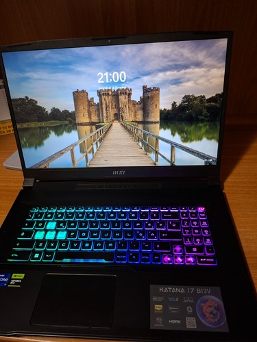 Msi katana b13vfk - katana, ram