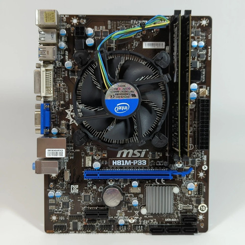 Msi h81m p33 intel - h81m-p33, i5