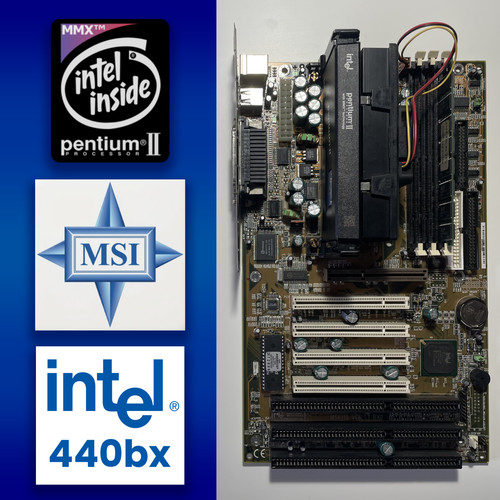 Motherboard combo win98 msi - combo,